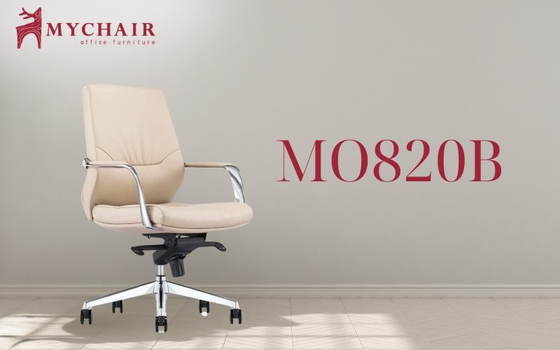 Ghế lãnh đạo nhập khẩu MyChair MO820B nổi bật với thiết kế tinh tế, thời thượng Ghế giám đốc nhập khẩu ngả lưng MyChair MO820B