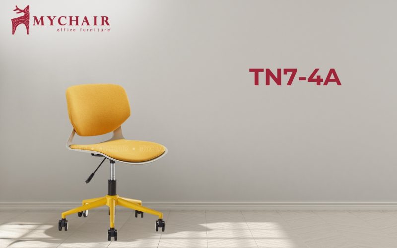 ghế họp xoay màu vàng MyChair TN7-4A
