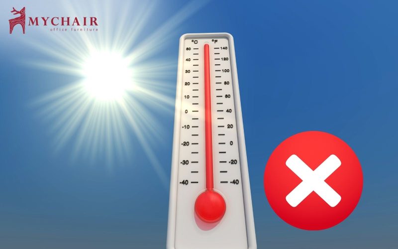 Đặt ghế tránh xa nguồn nhiệt cao là một trong những cách sử dụng ghế phòng họp bền lâu hiệu quả Cách sử dụng ghế phòng họp lâu dài bằng cách để xa nguồn nhiệt