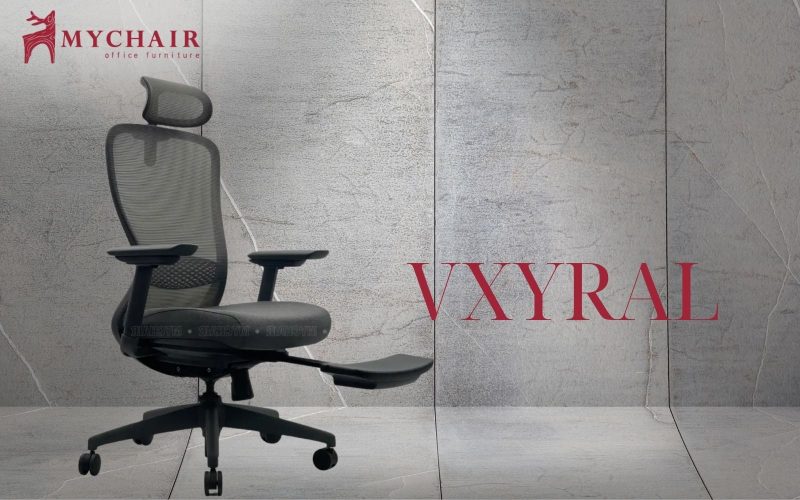 Ghế công thái học chuẩn SGS MyChair VXYRAL có mức giá hợp lý, thiết kế năng động, cá tính Ghế công thái học đạt SGS MyChair VXYRAL MyChair VXYRAL