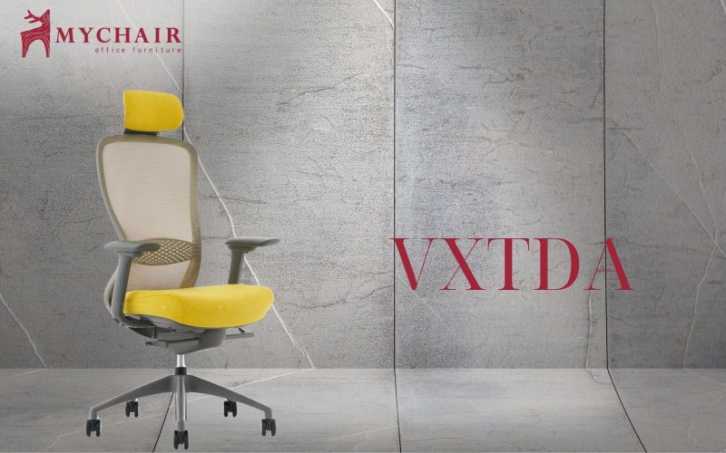 Ghế MyChair VXTDA có cơ chế ngả lưng tự nhiên hỗ trợ tốt cho cột sống Ghế MyChair VXTDA chuẩn SGS