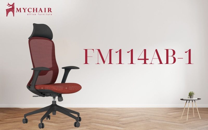 Phong thái lãnh đạo nổi bật với ghế lưới ngả lưng FM114AB-1 Phong thái lãnh đạo nổi bật với ghế lưới ngả lưng FM114AB-1