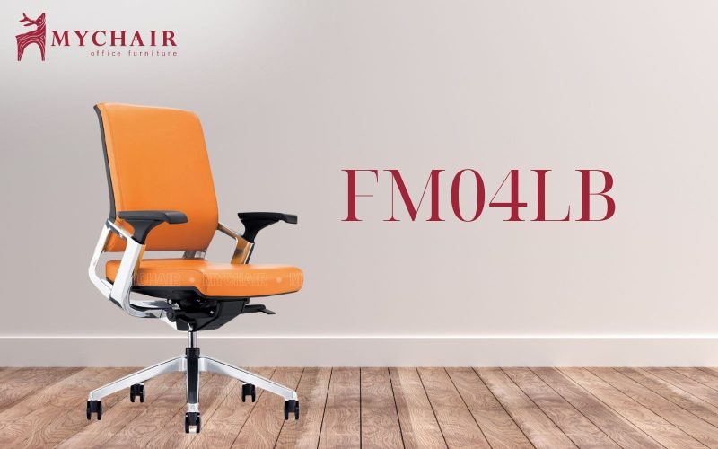 Ghế MyChair FM04LB sở hữu màu cam nổi bật đầy ấn tượng Mẫu ghế MyChair FM04LB cao cấp