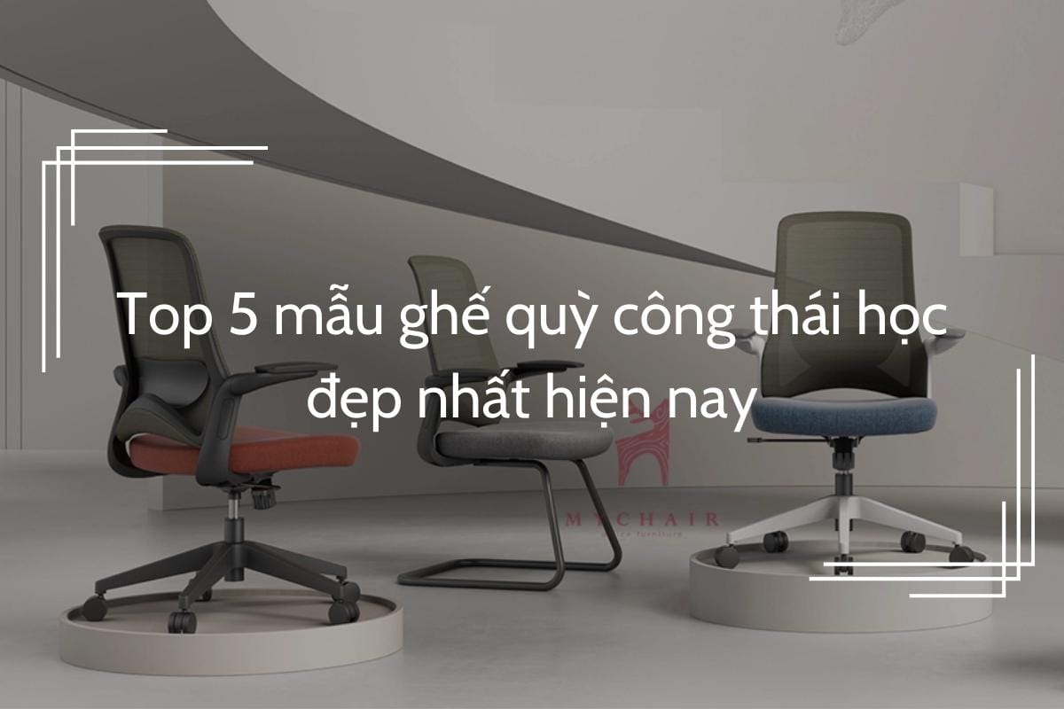 Top 5 mẫu ghế quỳ công thái học đẹp nhất hiện nay