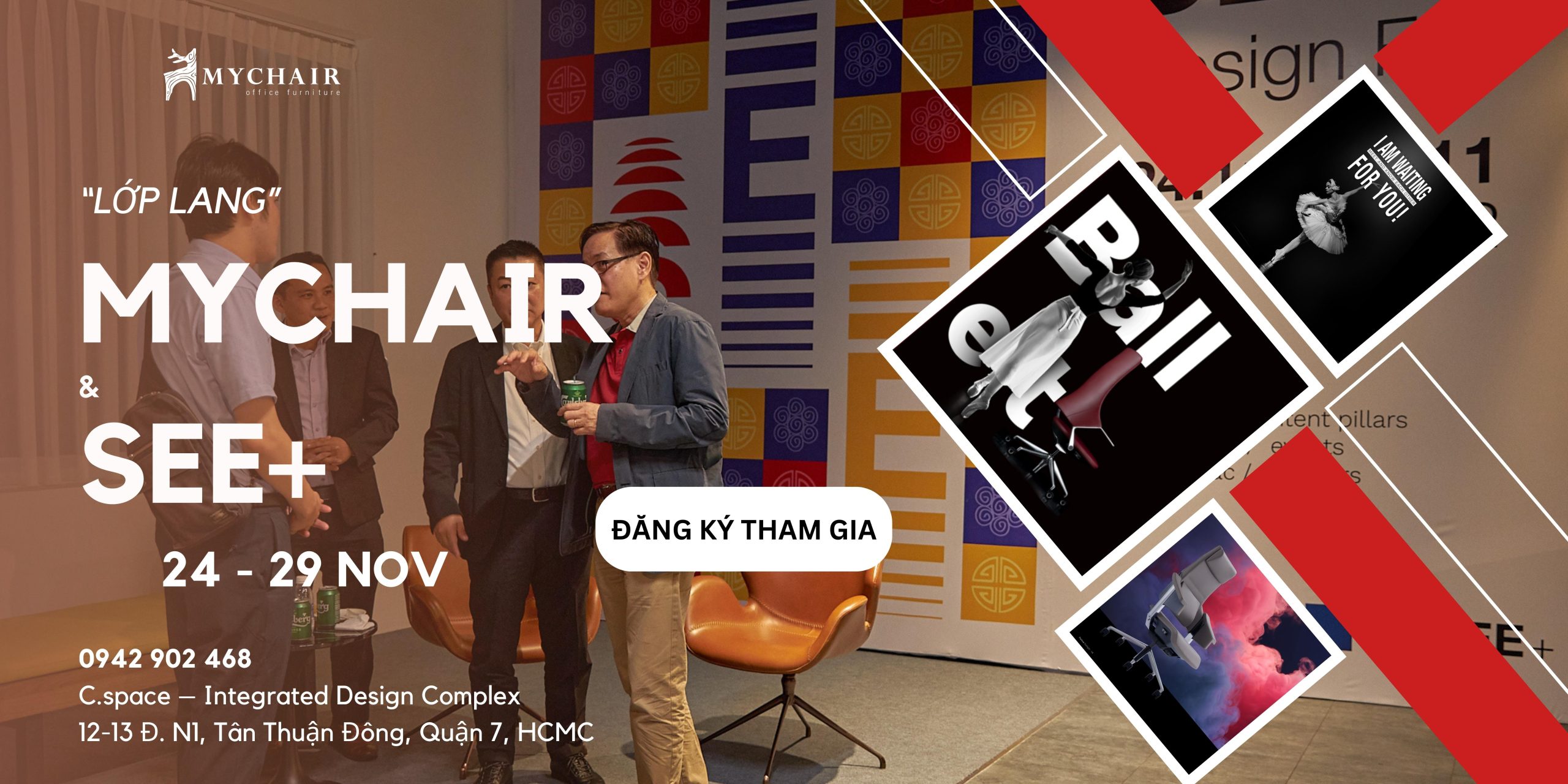 THƯ MỜI THAM GIA TRIỂN LÃM SEE+ DESIGN FAIR 2023