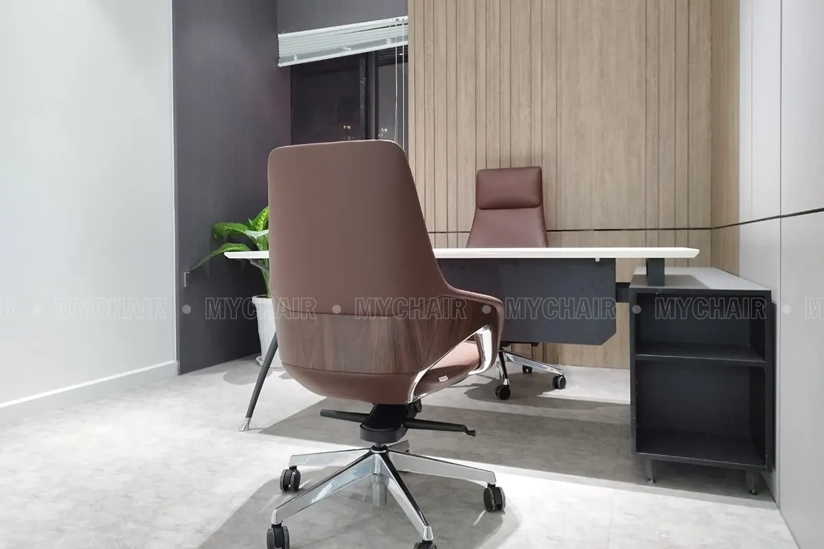 Thiết kế phòng giám đốc hiện đại, sang trọng với nội thất cao cấp