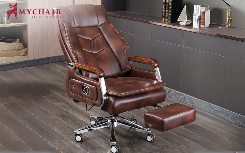 Ghế ngả lưng văn phòng có kê chân