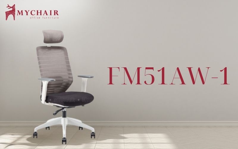 mẫu ghế văn phòng chơi game chuẩn MyChair FM51AW-1