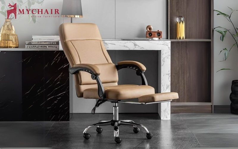 Ghế ngả lưng chất liệu da cao cấp