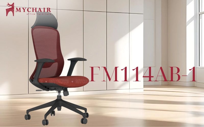 Ghế văn phòng ngã lưng FM114AB-1