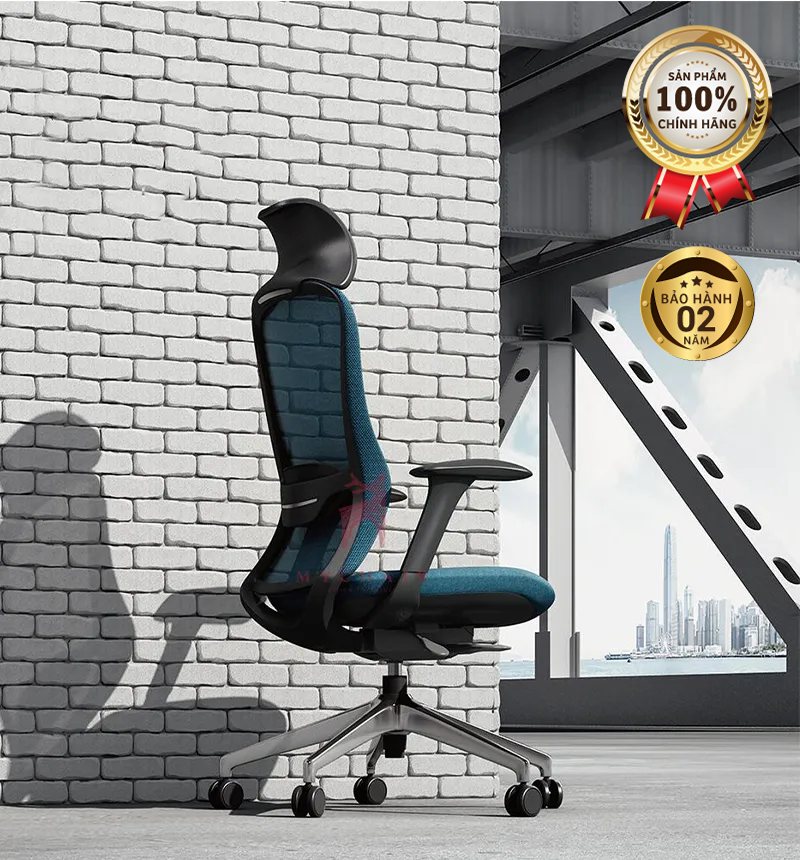 ghe xoay luoi ni cao cap nhap khau mychair fm114ab 2