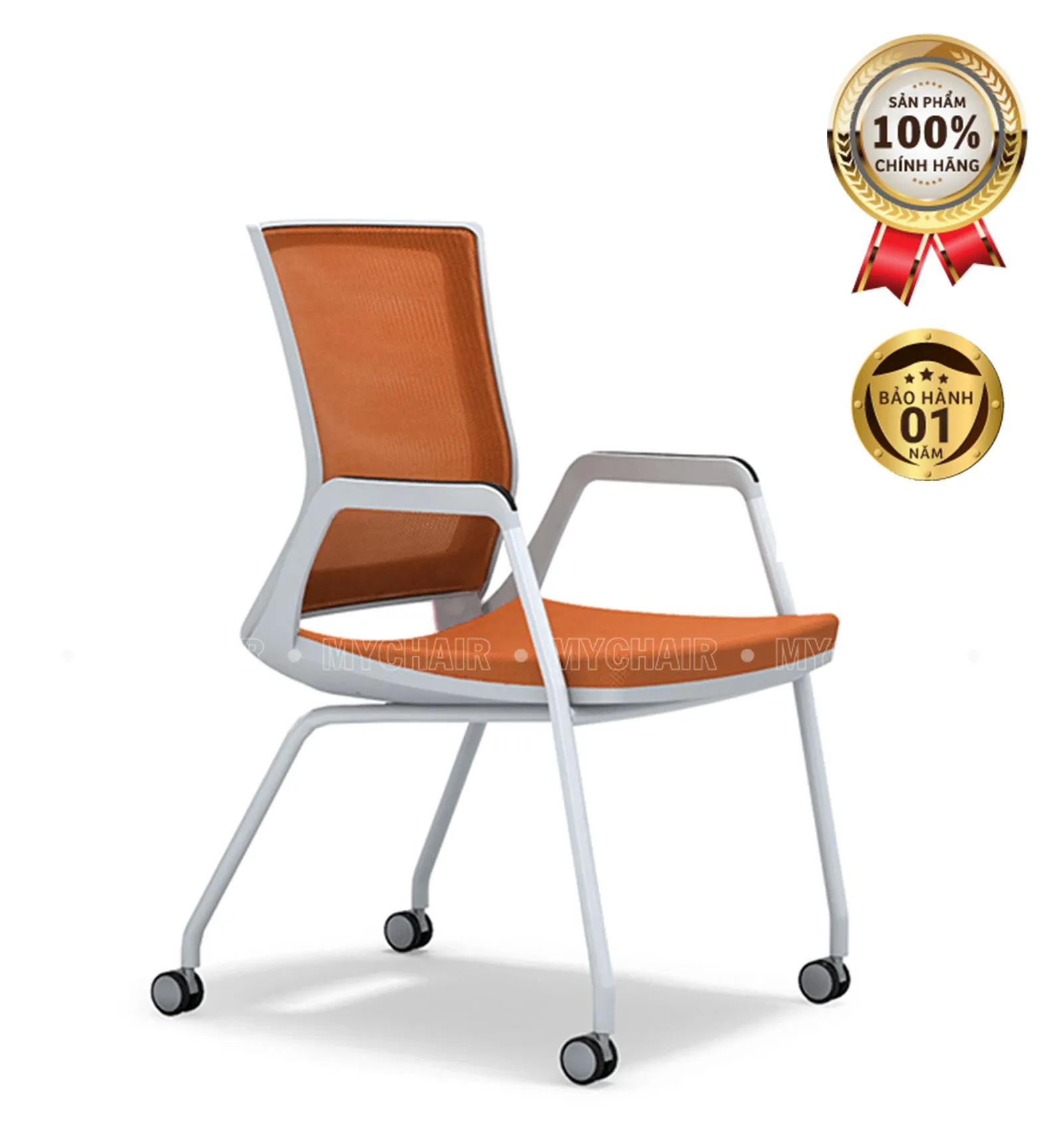 Ghế Xoay Lưới Nỉ Cao Cấp Nhập Khẩu MyChair FM809C-1