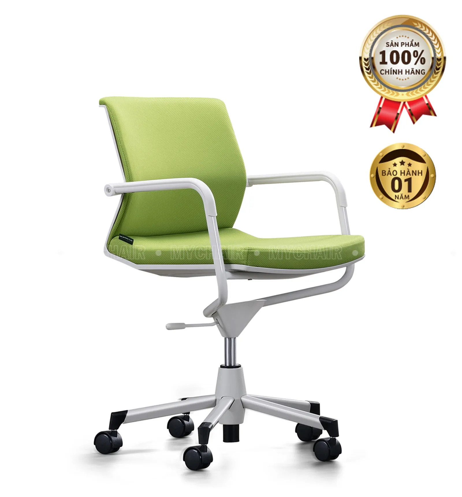 Ghế Xoay Lưới Nỉ Cao Cấp Nhập Khẩu MyChair FM763B