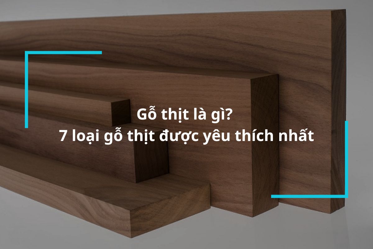 Gỗ thịt là gì? Hướng dẫn phân biệt gỗ thịt và gỗ công nghiệp
