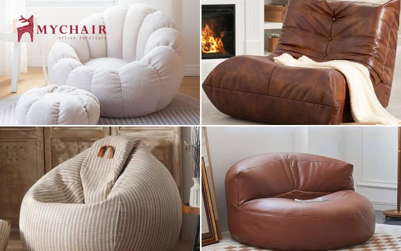 ghế sofa lười có những chất liệu nào