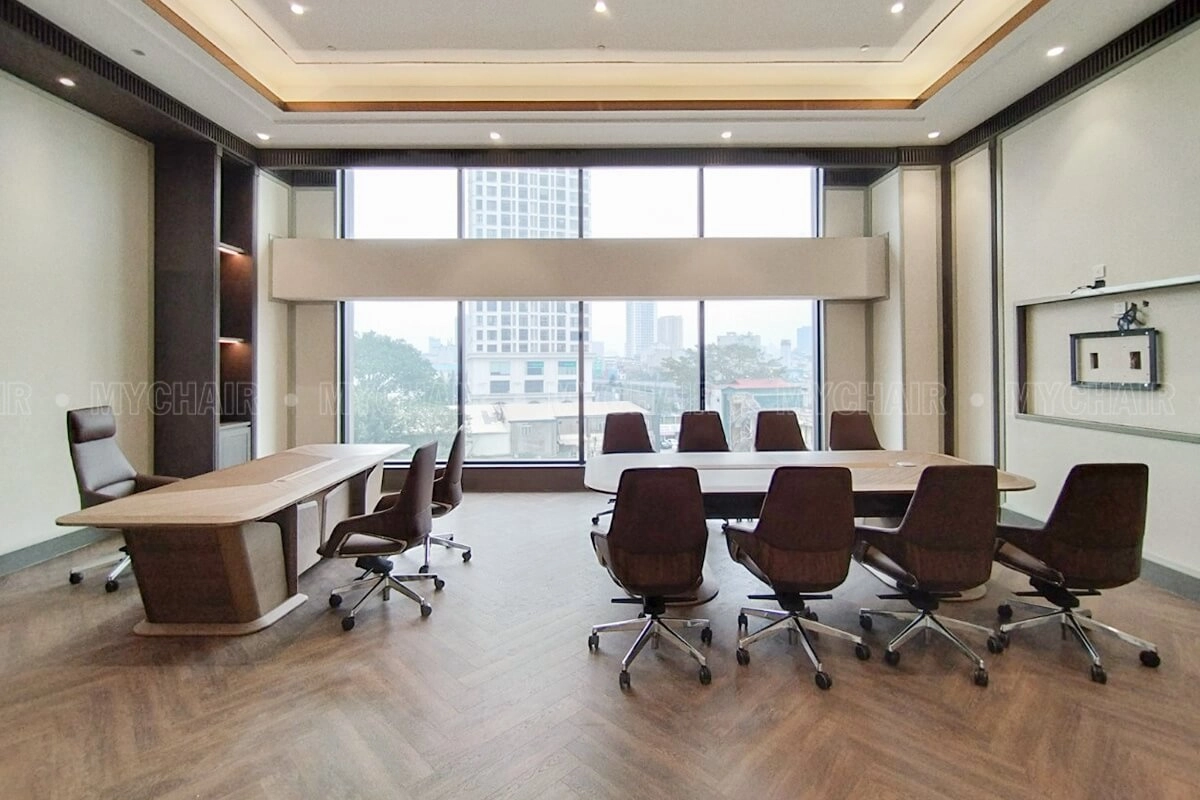 Top 5 bản thiết kế 3D bàn ghế giám đốc độc đáo, ấn tượng