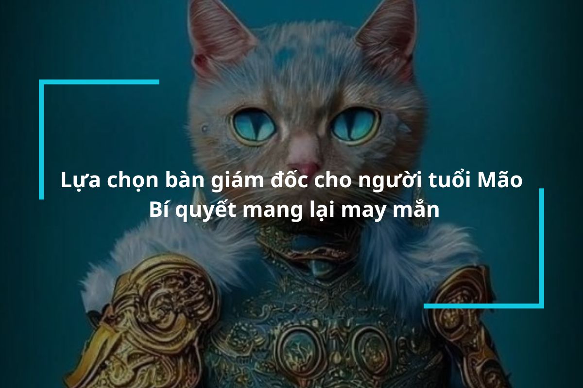 Lựa chọn bàn giám đốc cho người tuổi Mão – Bí quyết mang lại may mắn