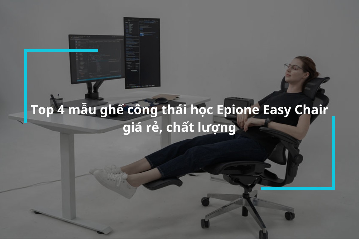 Top 4 mẫu ghế công thái học Epione Easy Chair giá rẻ, chất lượng