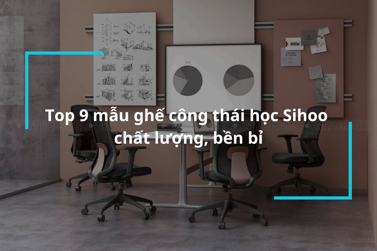 Top 9 mẫu ghế công thái học Sihoo chất lượng, bền bỉ