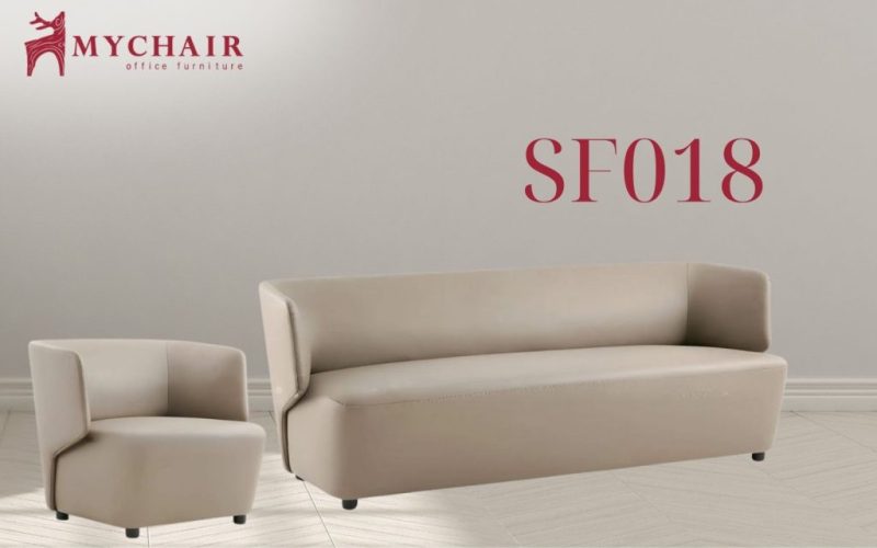 Sofa MyChair SF018 gam màu be thời thượng, đẳng cấp Bộ Sofa thư giãn MyChair SF018