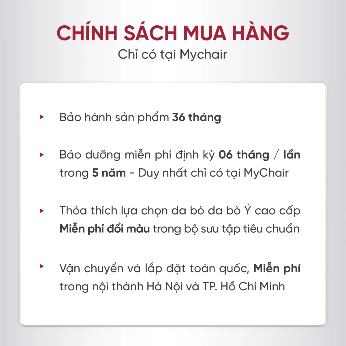 Ghế Lãnh Đạo MyChair NO131A Sang Trọng, Thanh Lịch