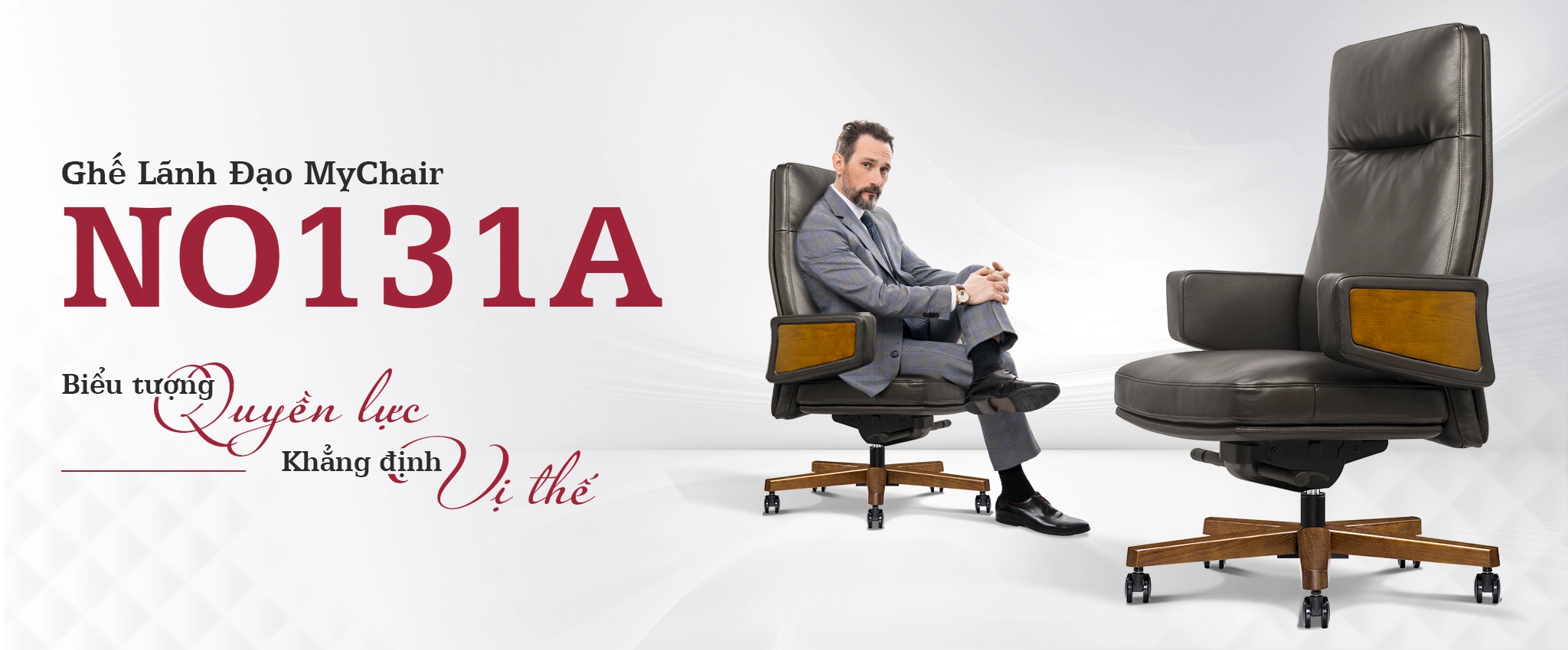 Ghế Lãnh Đạo MyChair NO131A Sang Trọng, Thanh Lịch Ghế Lãnh Đạo MyChair NO131A Sang Trọng, Thanh Lịch