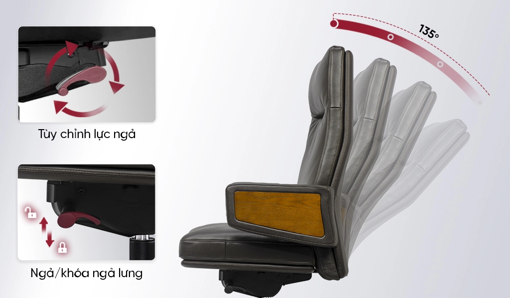 Ghế Lãnh Đạo MyChair NO131A Sang Trọng, Thanh Lịch Ghế Lãnh Đạo MyChair NO131A Sang Trọng, Thanh Lịch