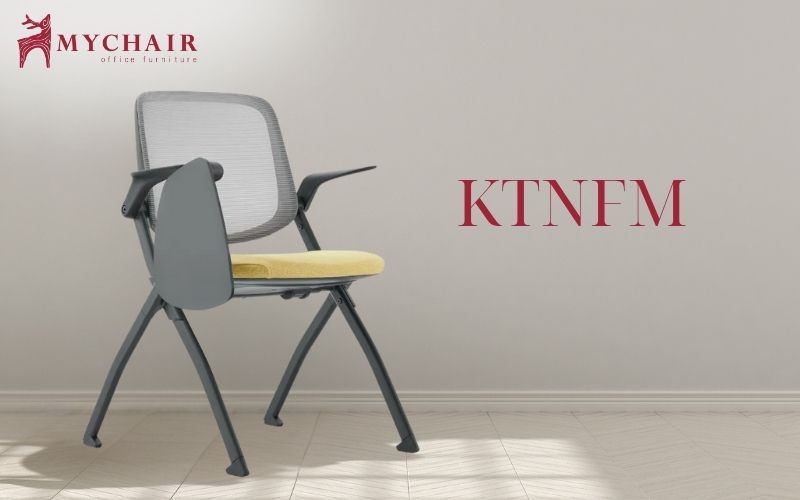 Ghế training Mychair KTNFM thiết kế liền bàn gấp gọn tiện lợi