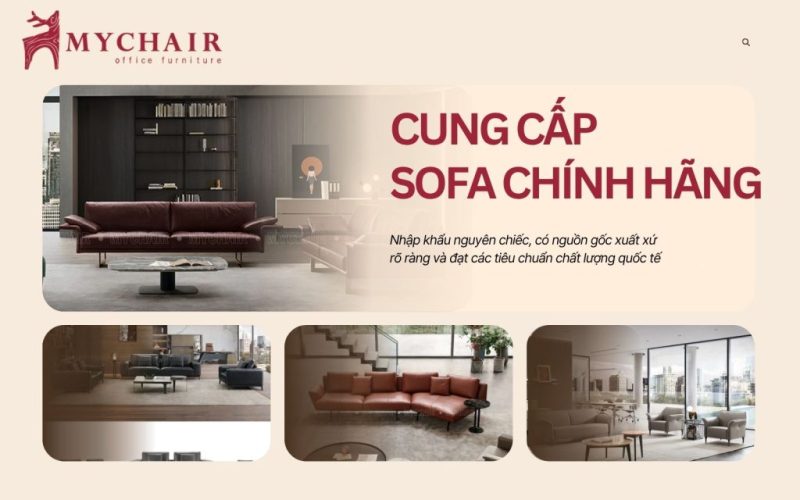 Cam kết cung cấp sofa chính hãng, sofa nhập khẩu cao cấp Sản phẩm sofa chính hãng