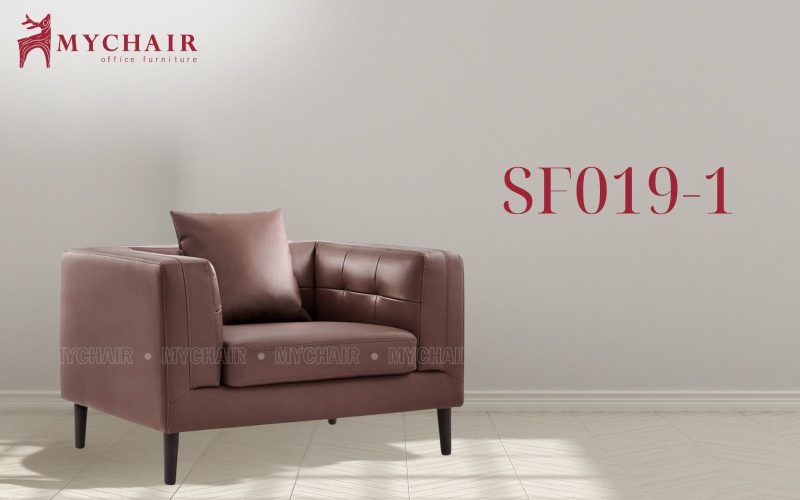 Ghế sofa da dáng đơn cao cấp MyChair SF019-1