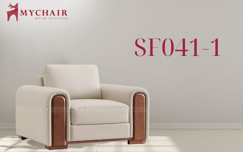 Sofa MyChair SF041-1 nổi bật với thiết kế vuông vức sang trọng