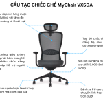 Ghế Xoay Văn Phòng Cao Cấp MyChair VXSDA