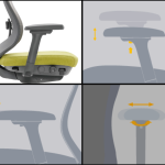 Ghế Lưới Xoay MyChair XKTDA Nhập Khẩu