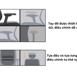 Ghế Trưởng Phòng MyChair AXTDA