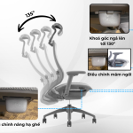 Ghế Xoay Văn Phòng Cao Cấp MyChair XKMDA