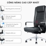 Ghế Giám Đốc Da Cao Cấp Nhập Khẩu MyChair MO165A