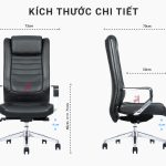 Ghế Giám Đốc Da Cao Cấp Nhập Khẩu MyChair MO165A