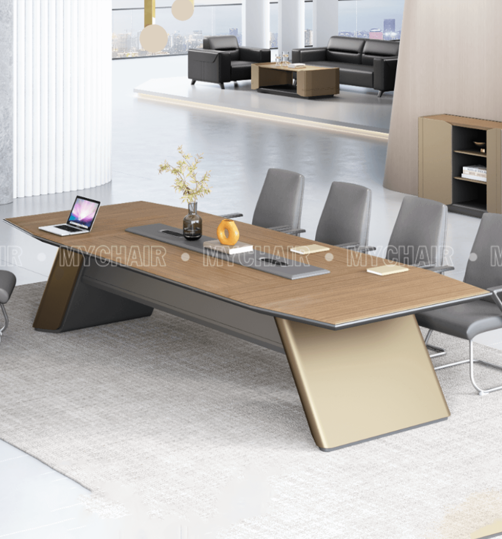 Bàn Họp Cao Cấp MyChair NBLD06-H