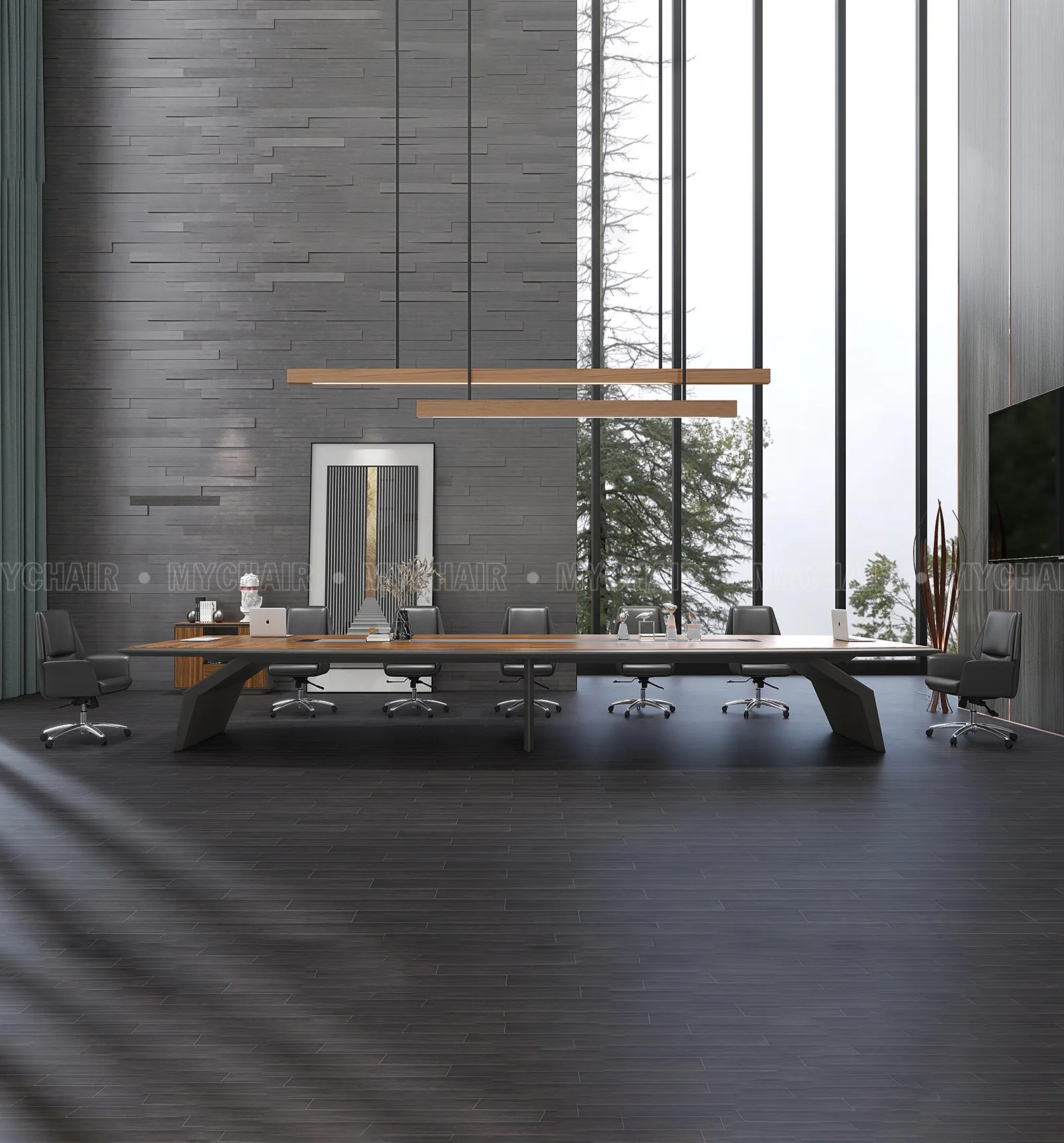 Bàn Họp Cao Cấp MyChair NBLD02-H