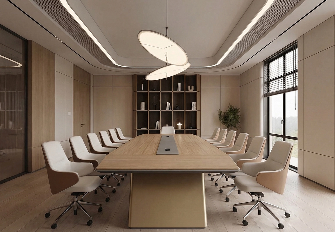 b&agrave;n họp gỗ cao cấp nbld06-h