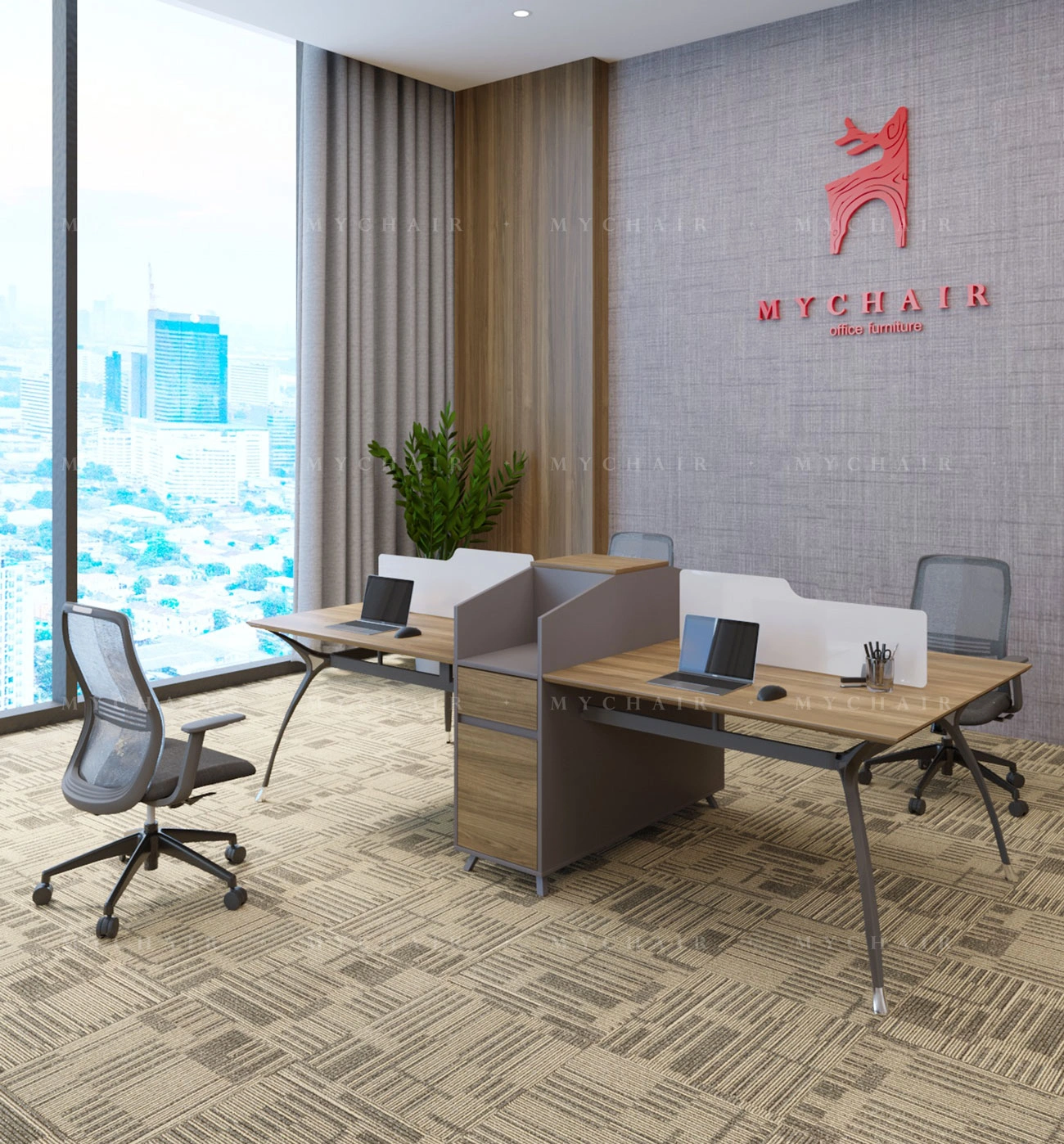 Bàn Làm Việc Cao Cấp MyChair MC61E-1