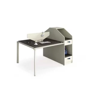 Bàn Làm Việc Cao Cấp MyChair MC68E-1 - Khung chân 1m24*1m2
