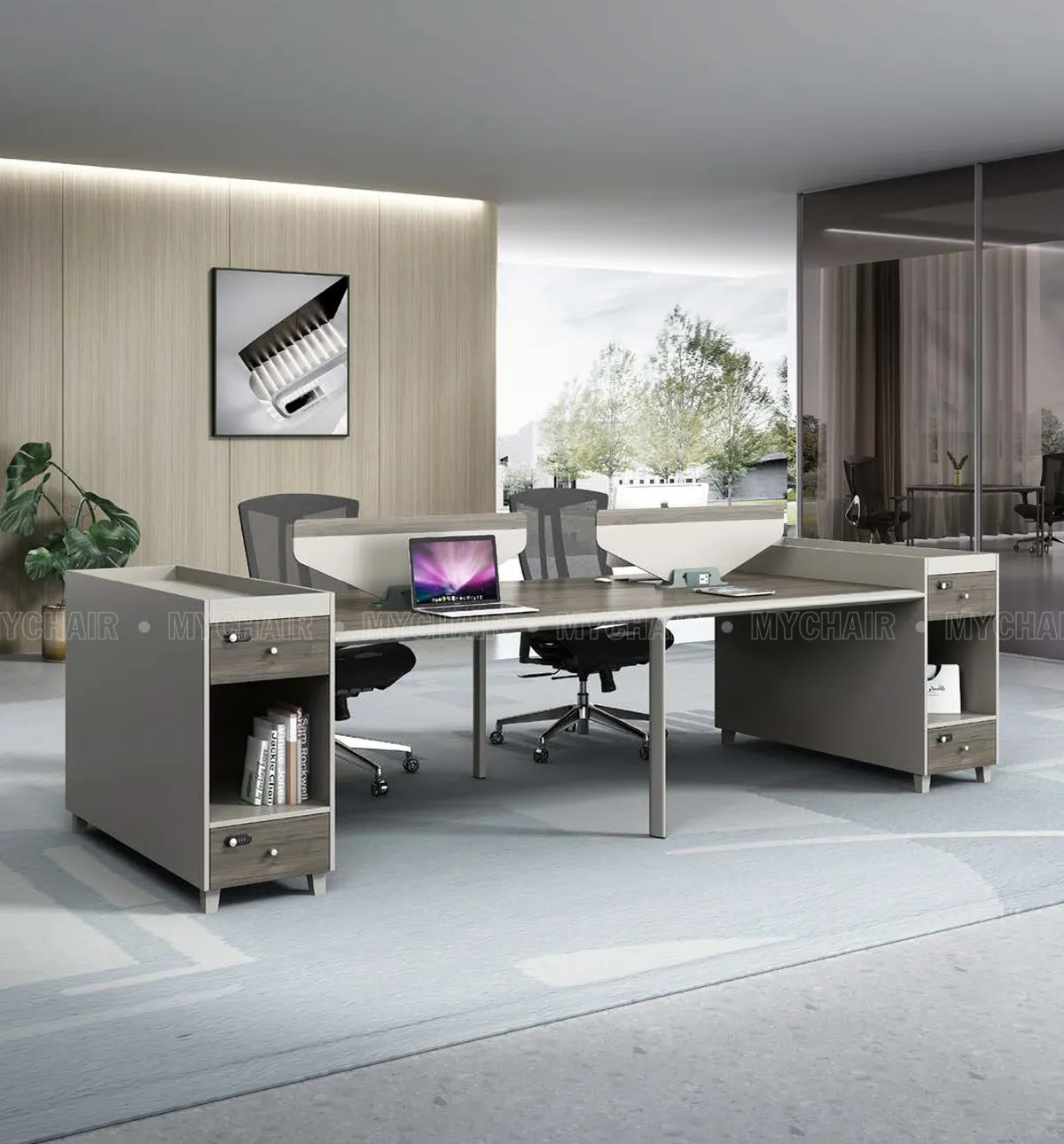 Bàn Làm Việc Cao Cấp MyChair MC68F-1