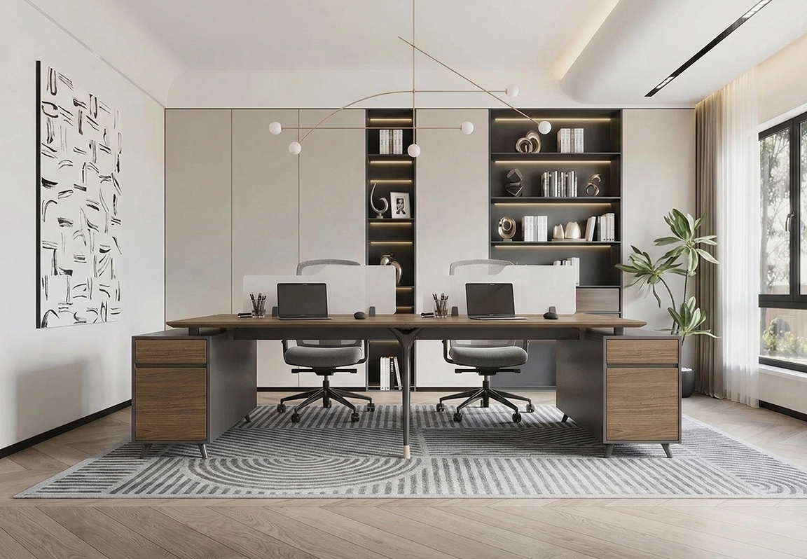 b&agrave;n nh&acirc;n vi&ecirc;n cụm 4 mc61f