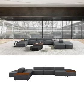 Bộ Sofa Da Cao Cấp Nhập Khẩu MyChair SF47