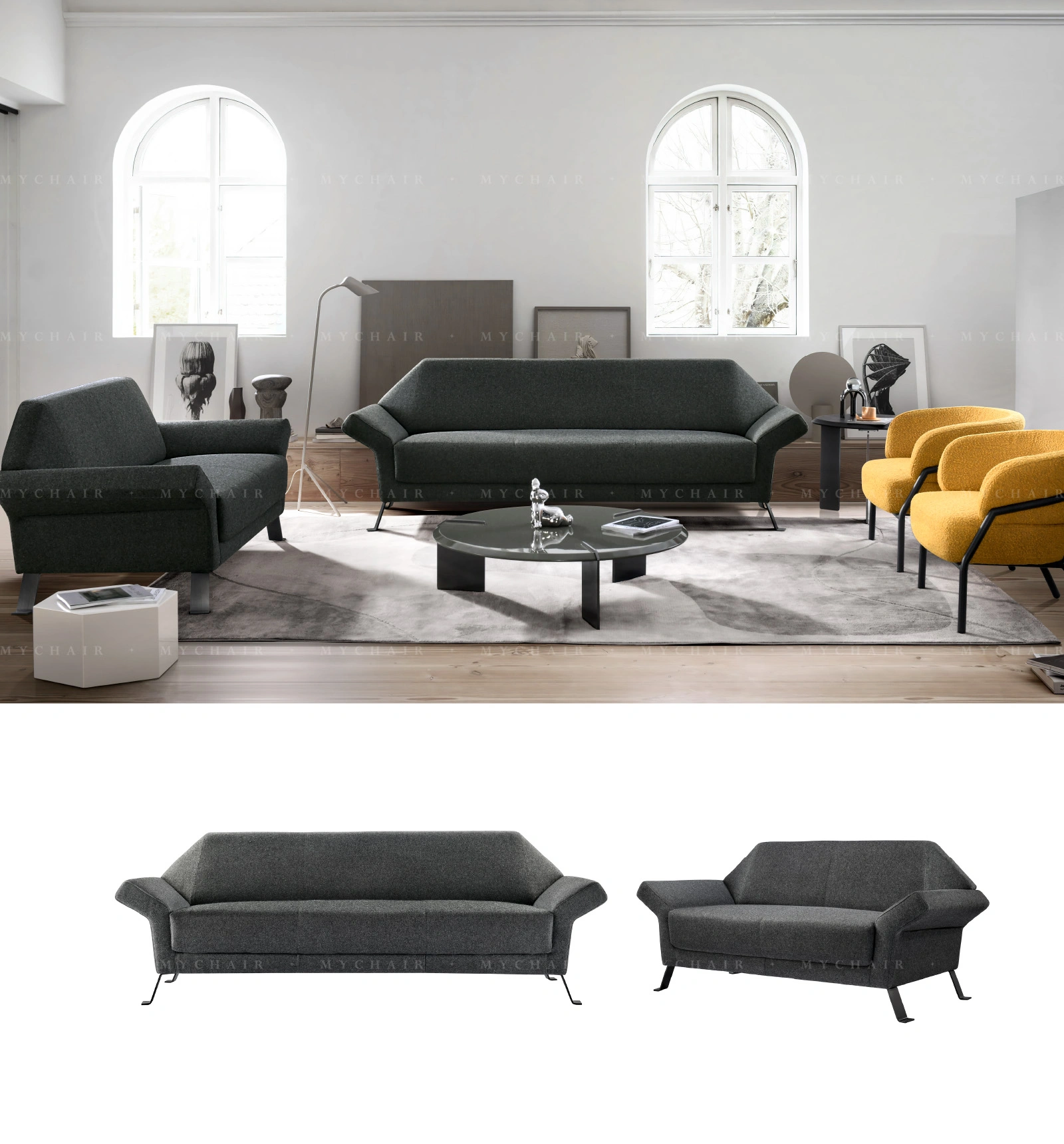 Bộ Sofa Da Cao Cấp Nhập Khẩu MyChair SF51