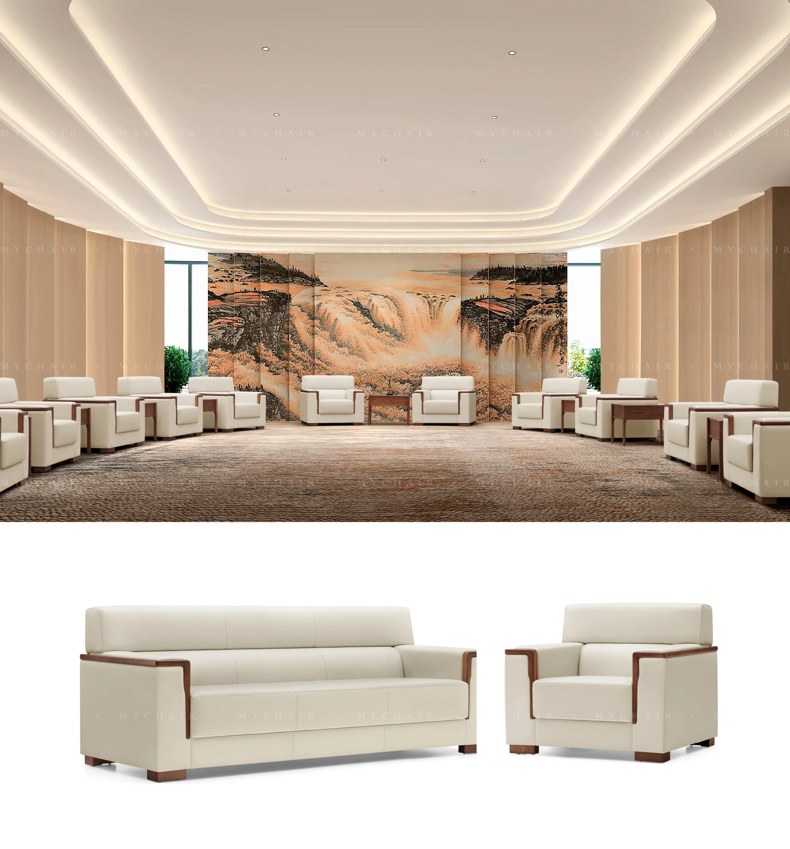 Bộ Sofa Da Cao Cấp Nhập Khẩu MyChair SF60