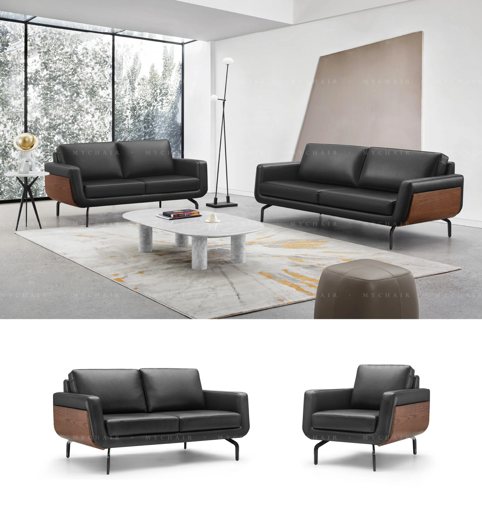 Bộ Sofa Da Cao Cấp Nhập Khẩu MyChair SF62