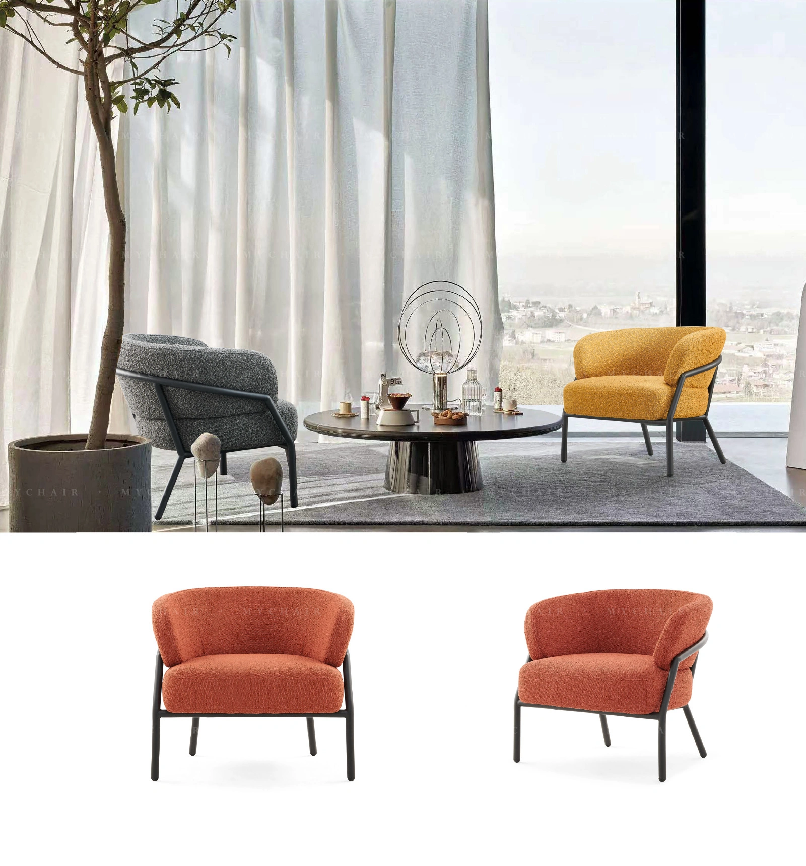 Bộ Sofa Da Cao Cấp Nhập Khẩu MyChair SF93