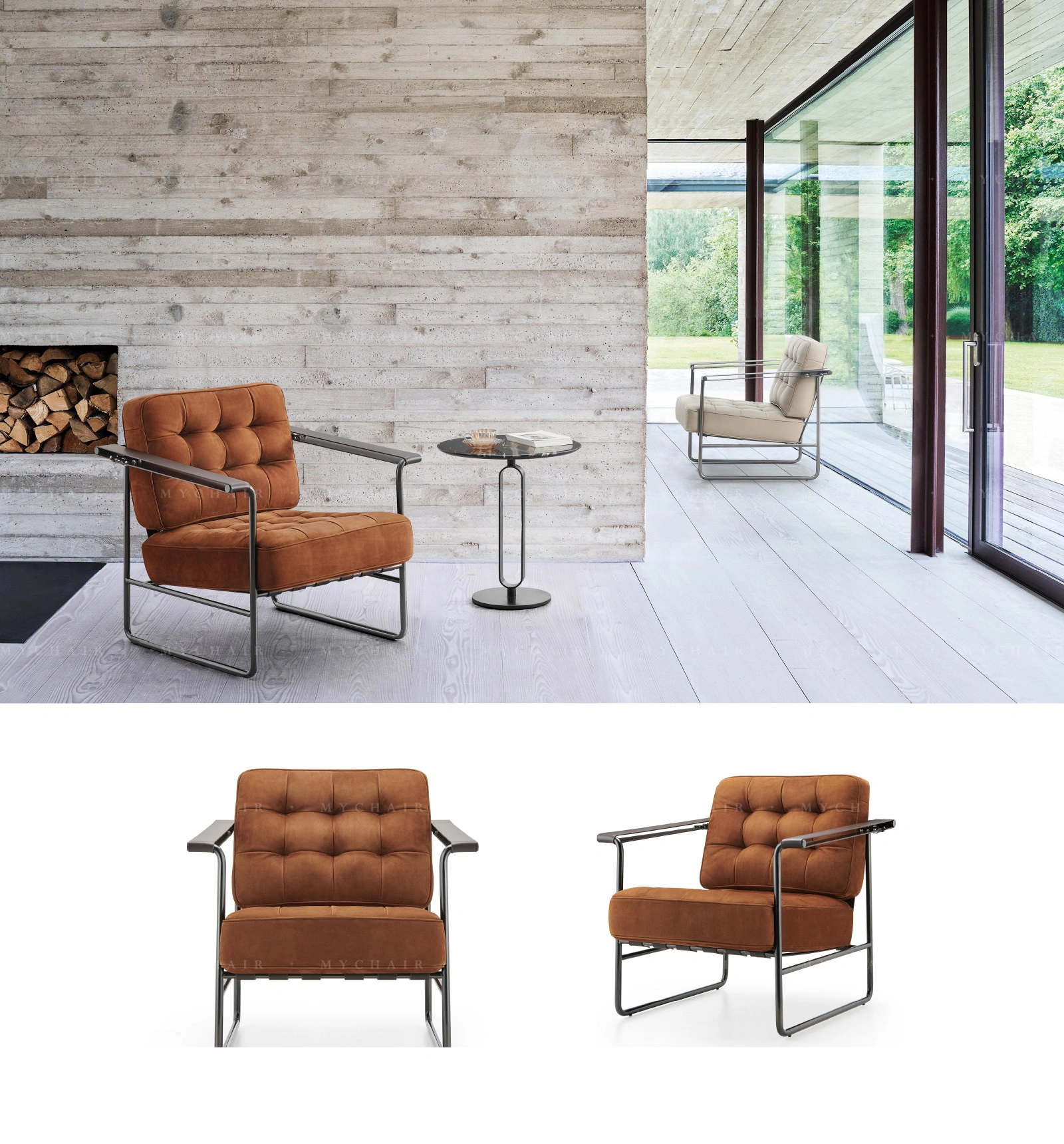 Bộ Sofa Da Cao Cấp Nhập Khẩu MyChair SF95